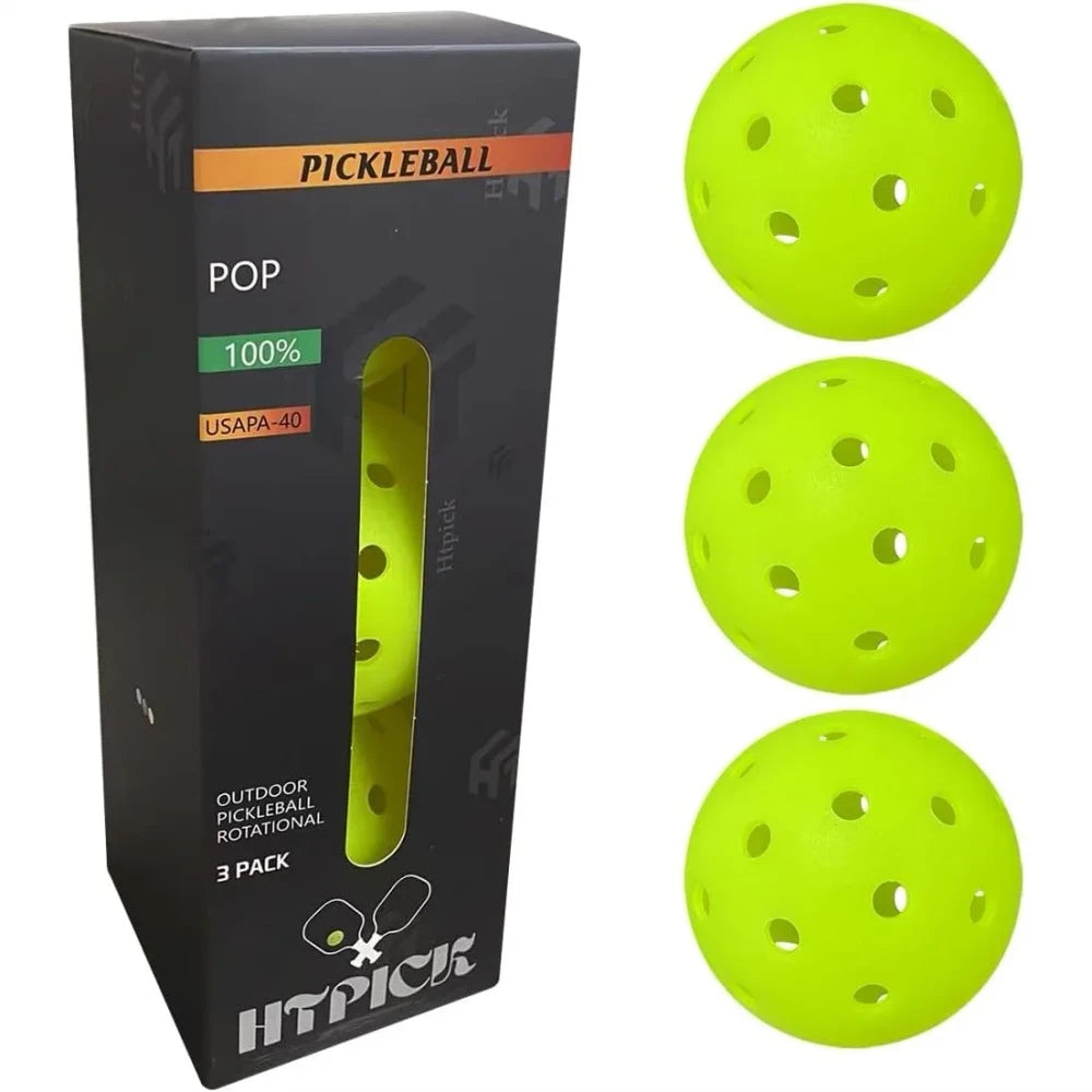 Crack-Resistant Pickleball Balls