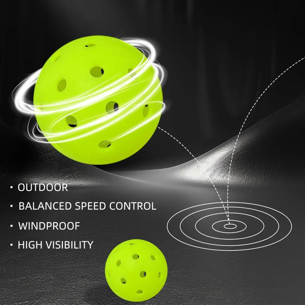 Crack-Resistant Pickleball Balls