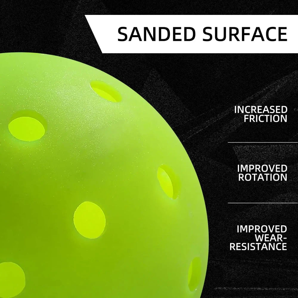 Crack-Resistant Pickleball Balls