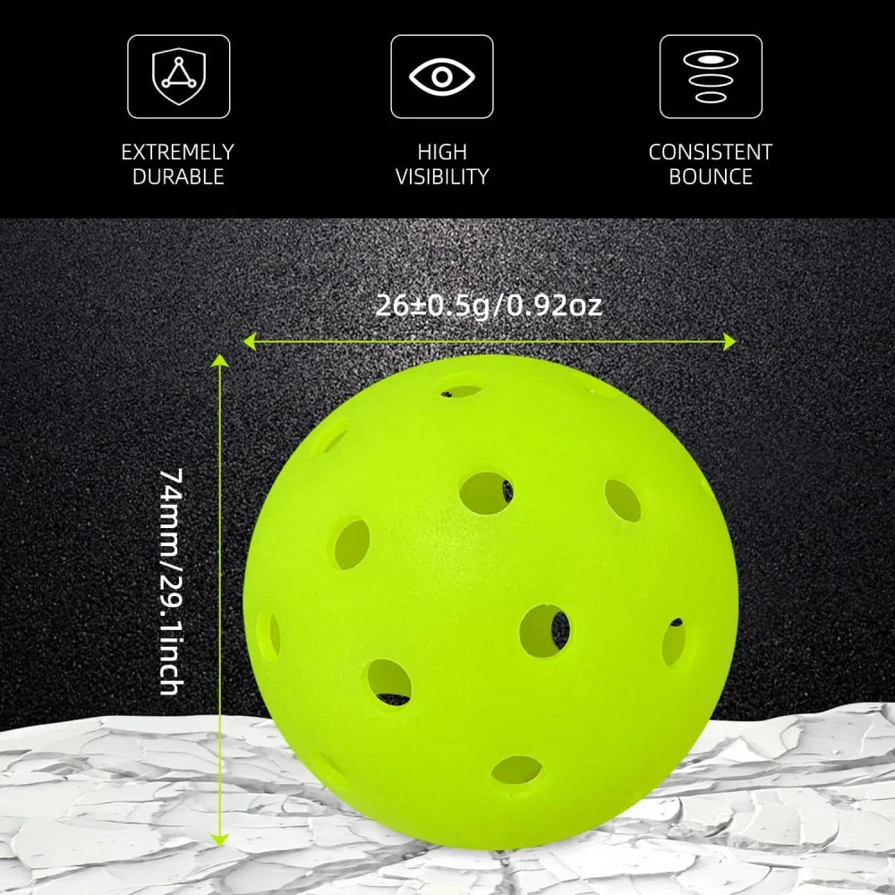 Crack-Resistant Pickleball Balls