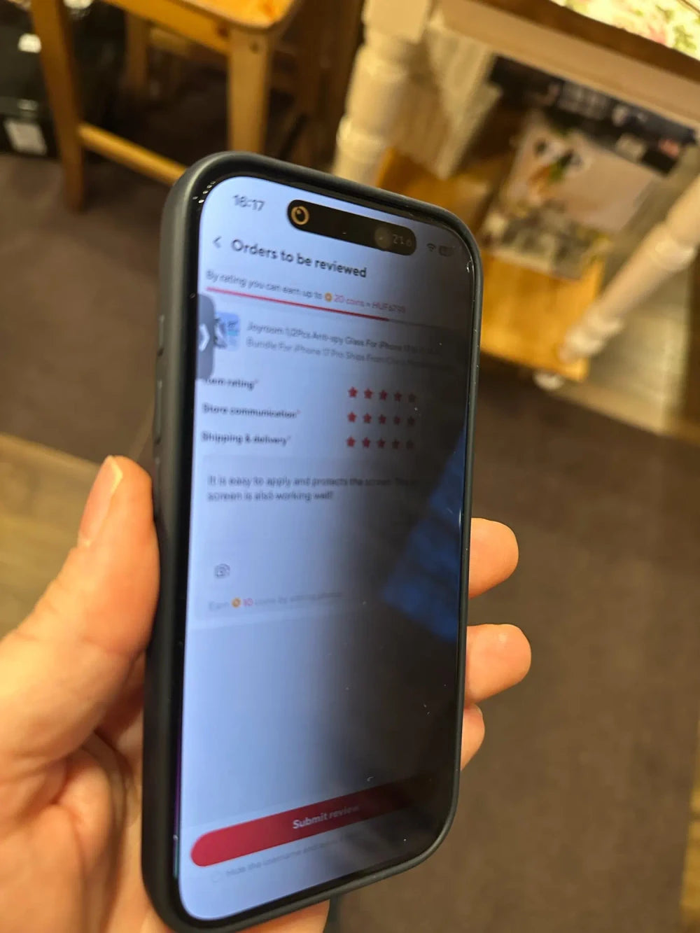 Review Card