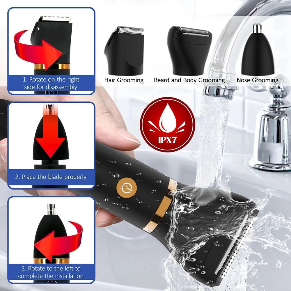 3-in-1 Electric Grooming Kit