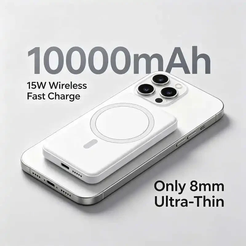 10000mAh Magnetic Wireless Power Bank