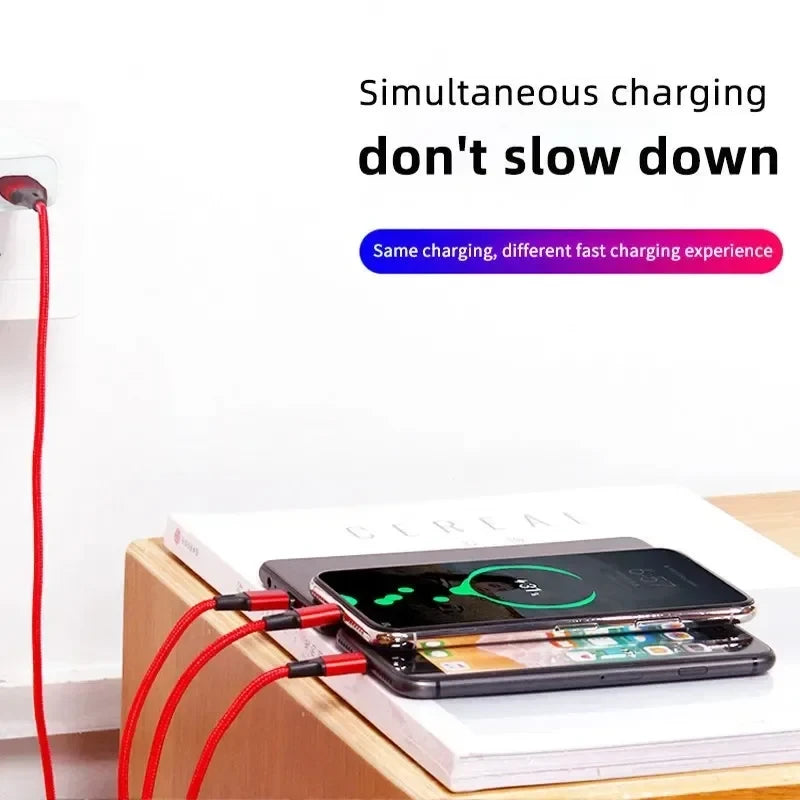 3-in-1 Fast Charging Cable