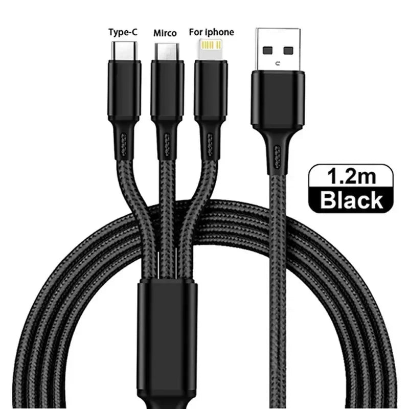 3-in-1 Fast Charging Cable
