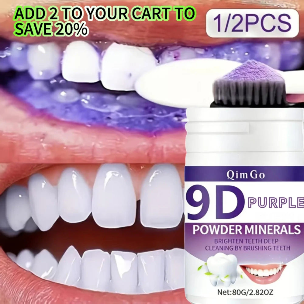 9D Whitening Tooth Powder