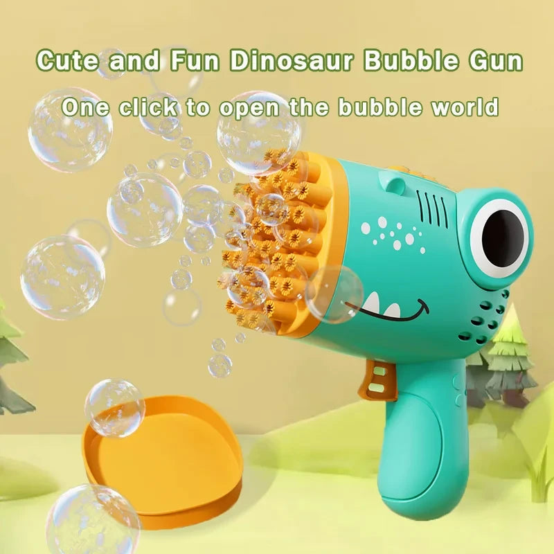 Dinosaur Bubble Machine 40 Hole